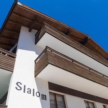 Apartmán Haus Slalom Saas Fee Exteriér fotografie