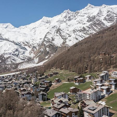 Apartmán Haus Slalom Saas Fee Exteriér fotografie