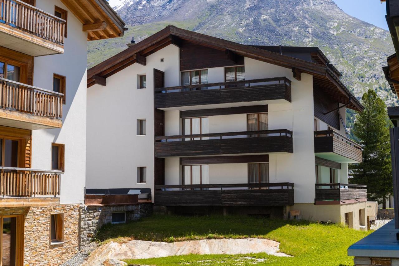 Apartmán Haus Slalom Saas Fee Exteriér fotografie