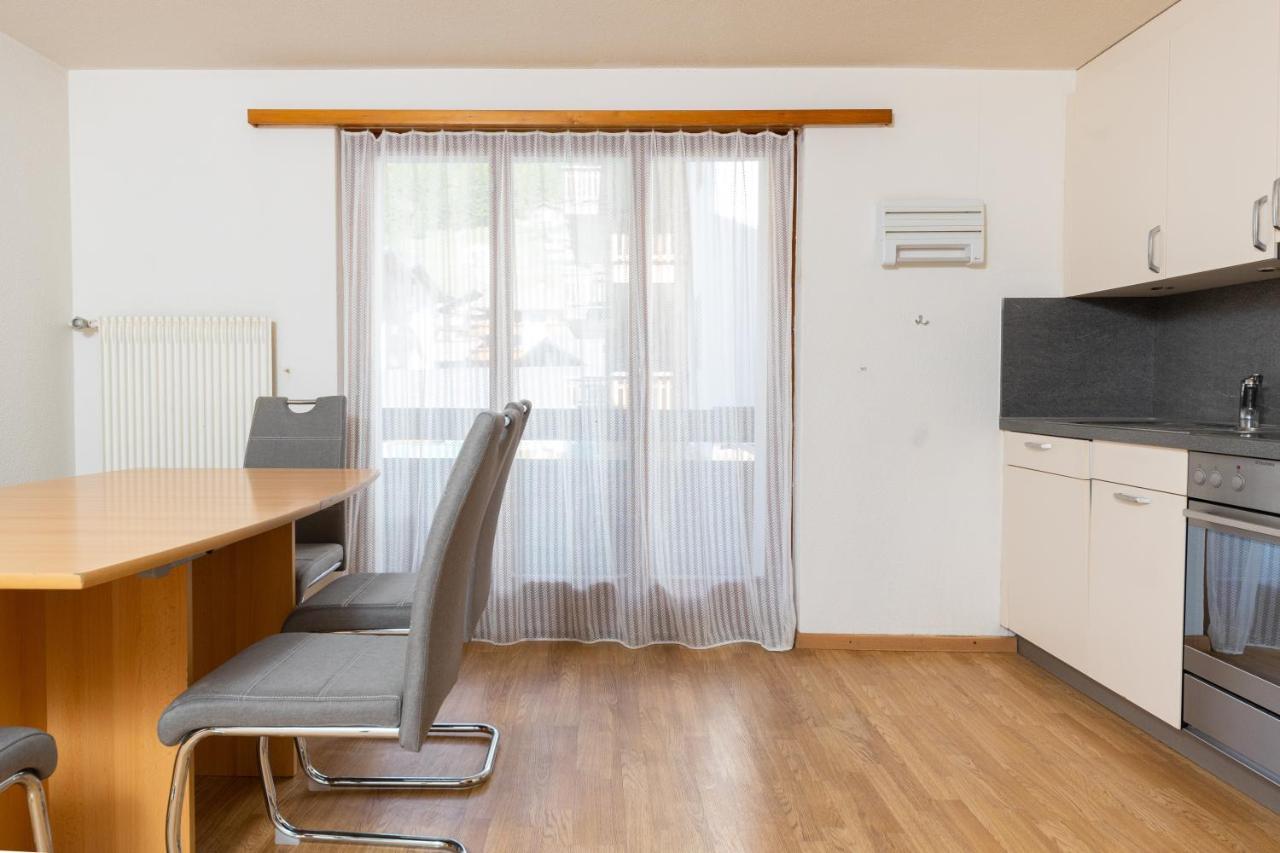 Apartmán Haus Slalom Saas Fee Exteriér fotografie