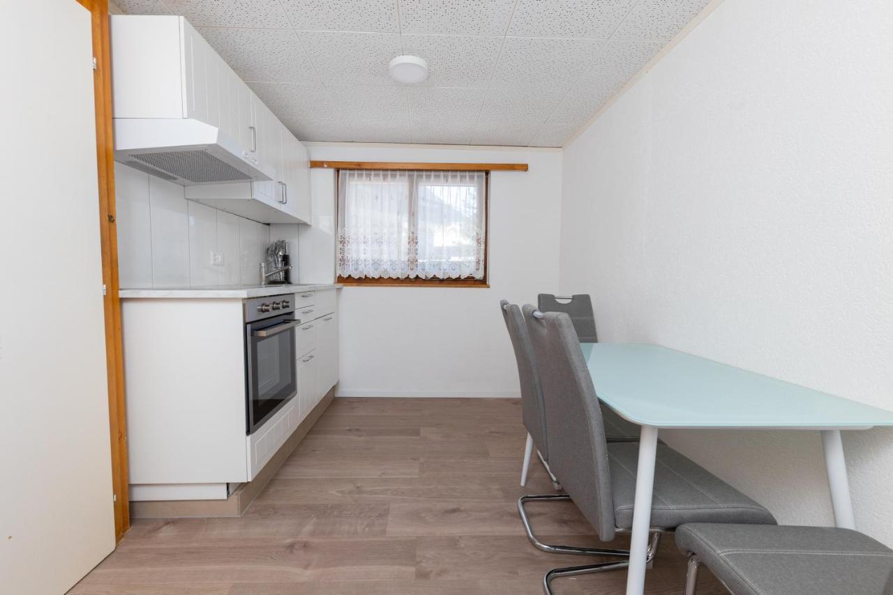 Apartmán Haus Slalom Saas Fee Exteriér fotografie
