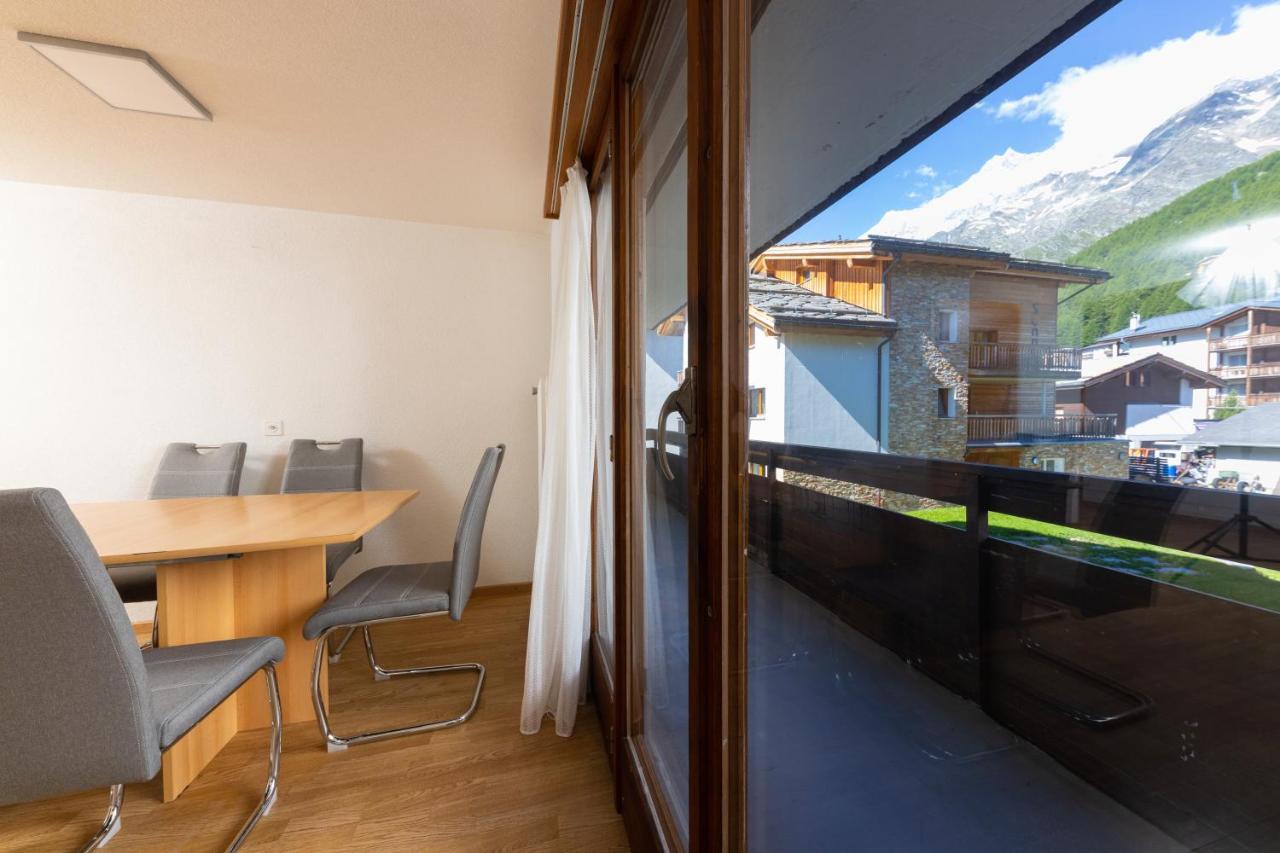 Apartmán Haus Slalom Saas Fee Exteriér fotografie