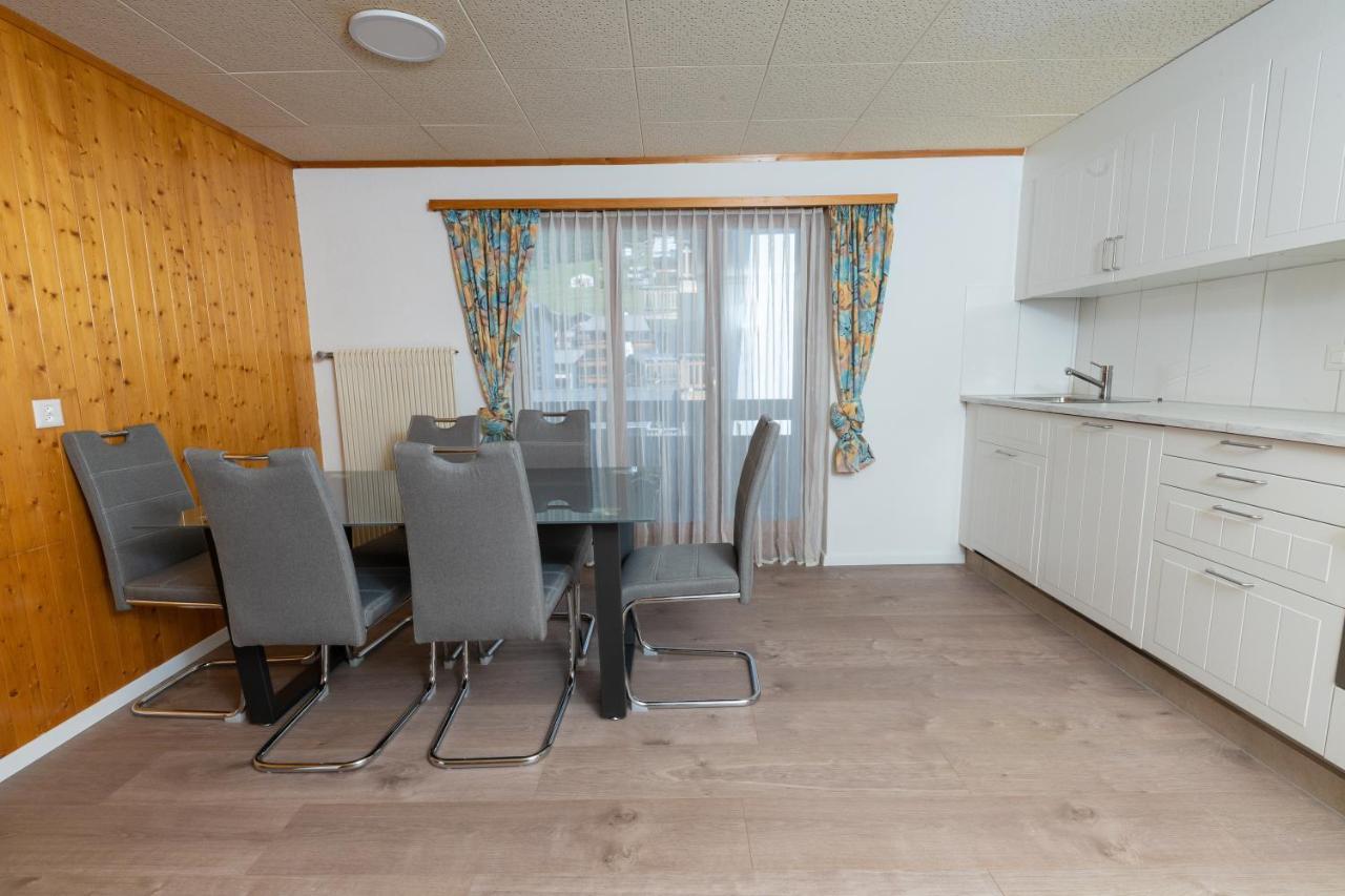 Apartmán Haus Slalom Saas Fee Exteriér fotografie