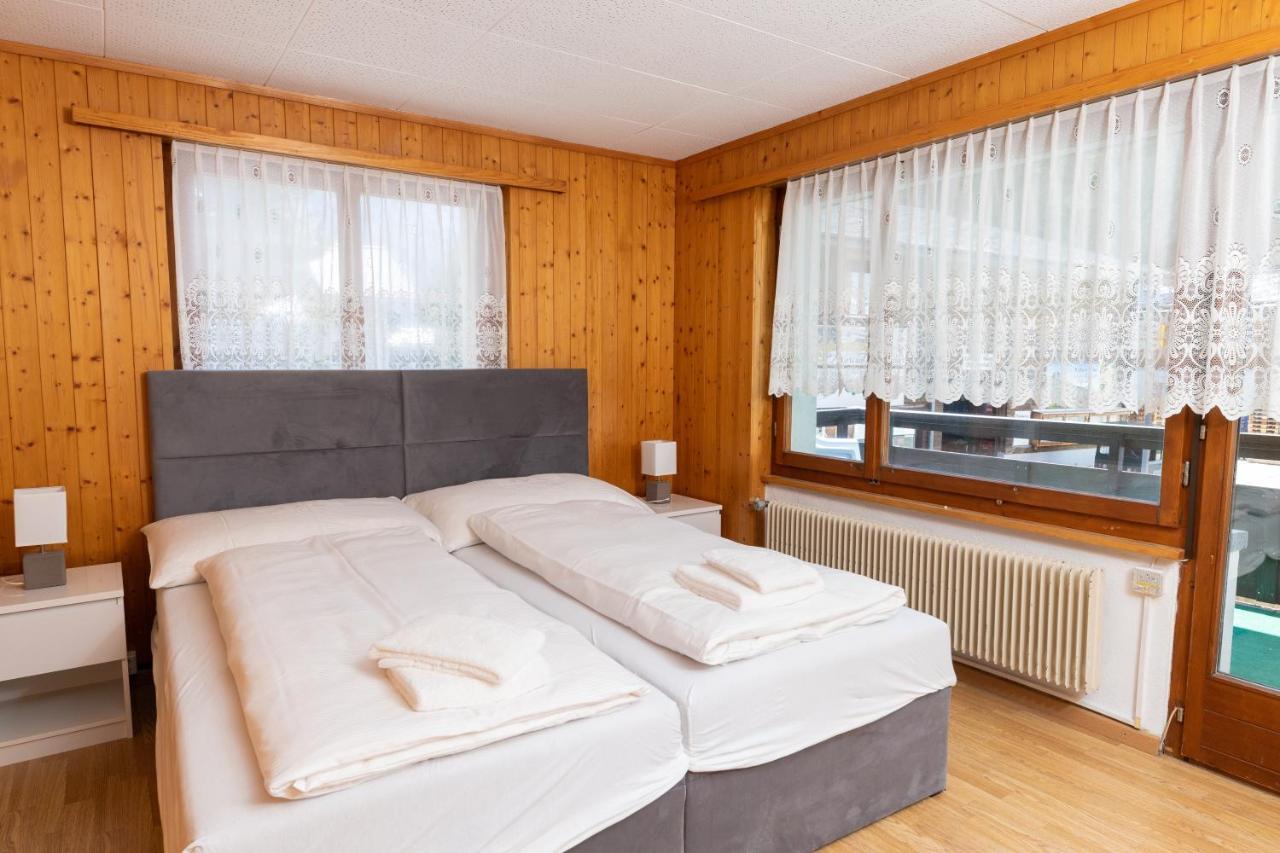 Apartmán Haus Slalom Saas Fee Exteriér fotografie