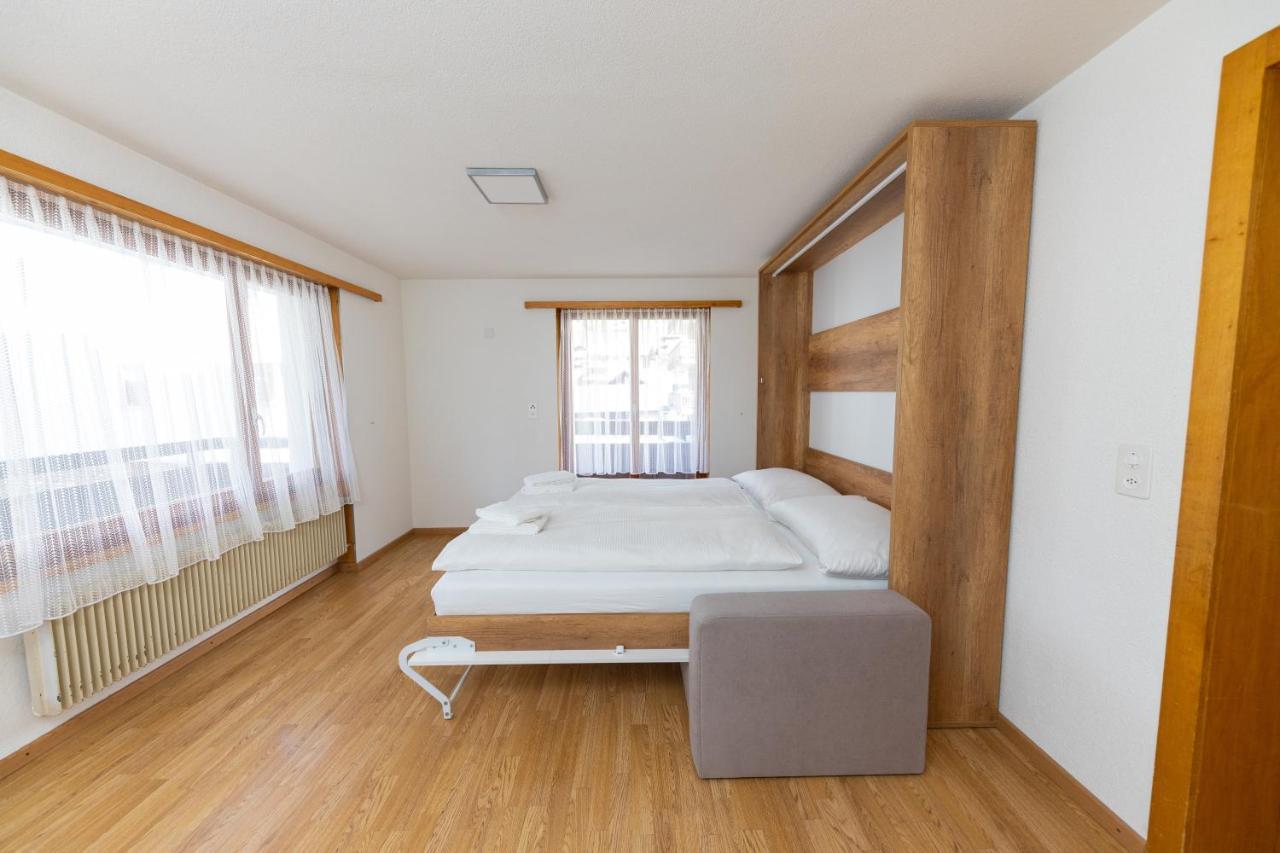 Apartmán Haus Slalom Saas Fee Exteriér fotografie