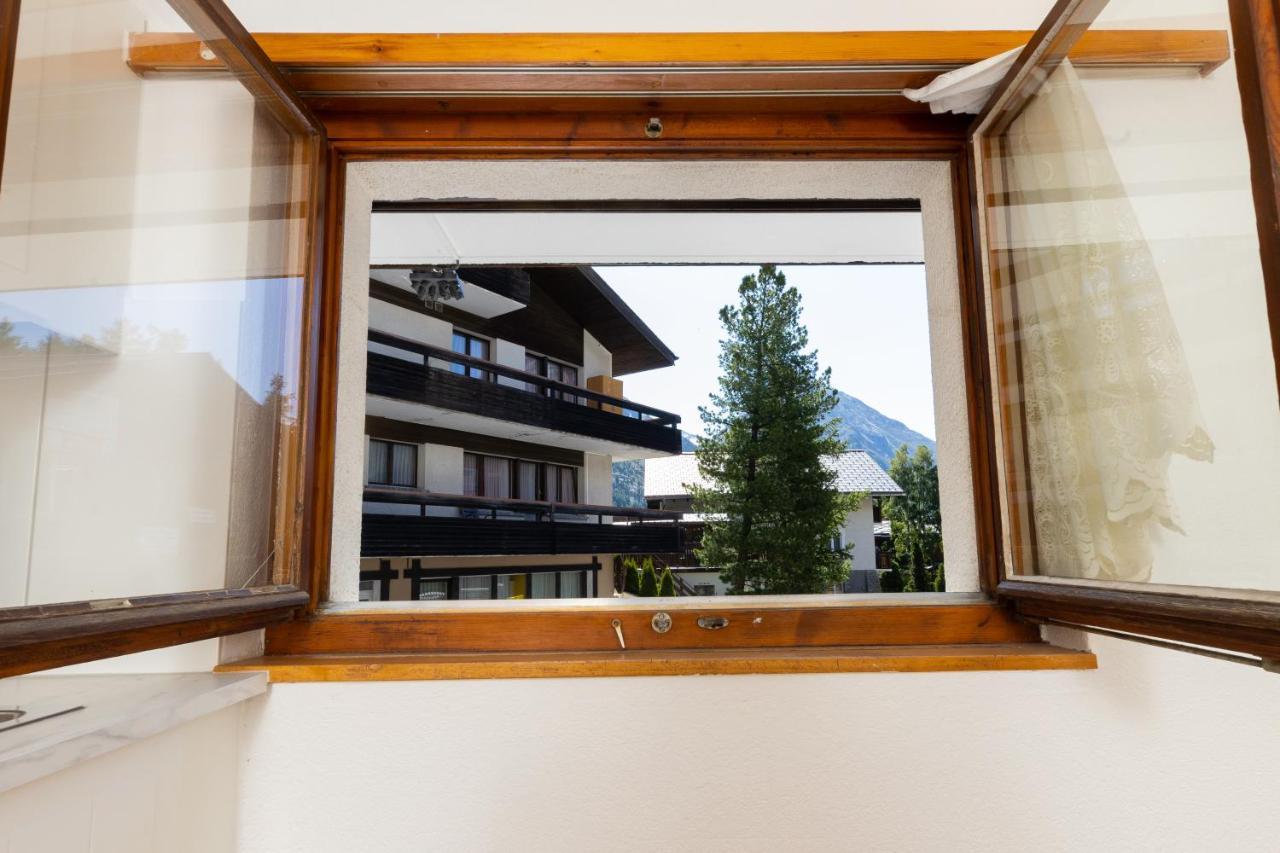 Apartmán Haus Slalom Saas Fee Exteriér fotografie