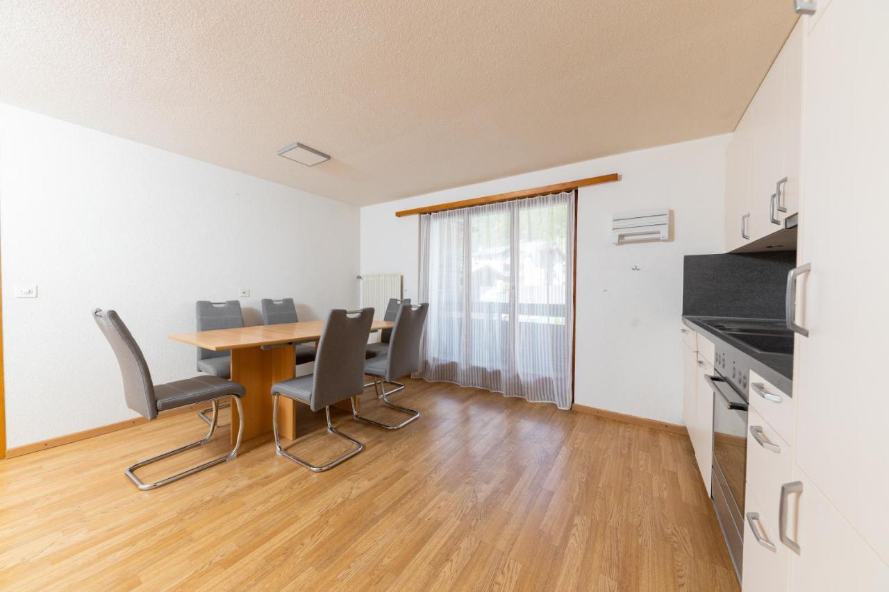 Apartmán Haus Slalom Saas Fee Exteriér fotografie