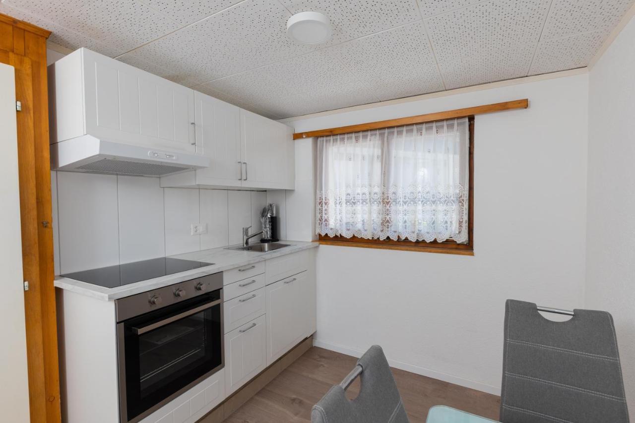 Apartmán Haus Slalom Saas Fee Exteriér fotografie