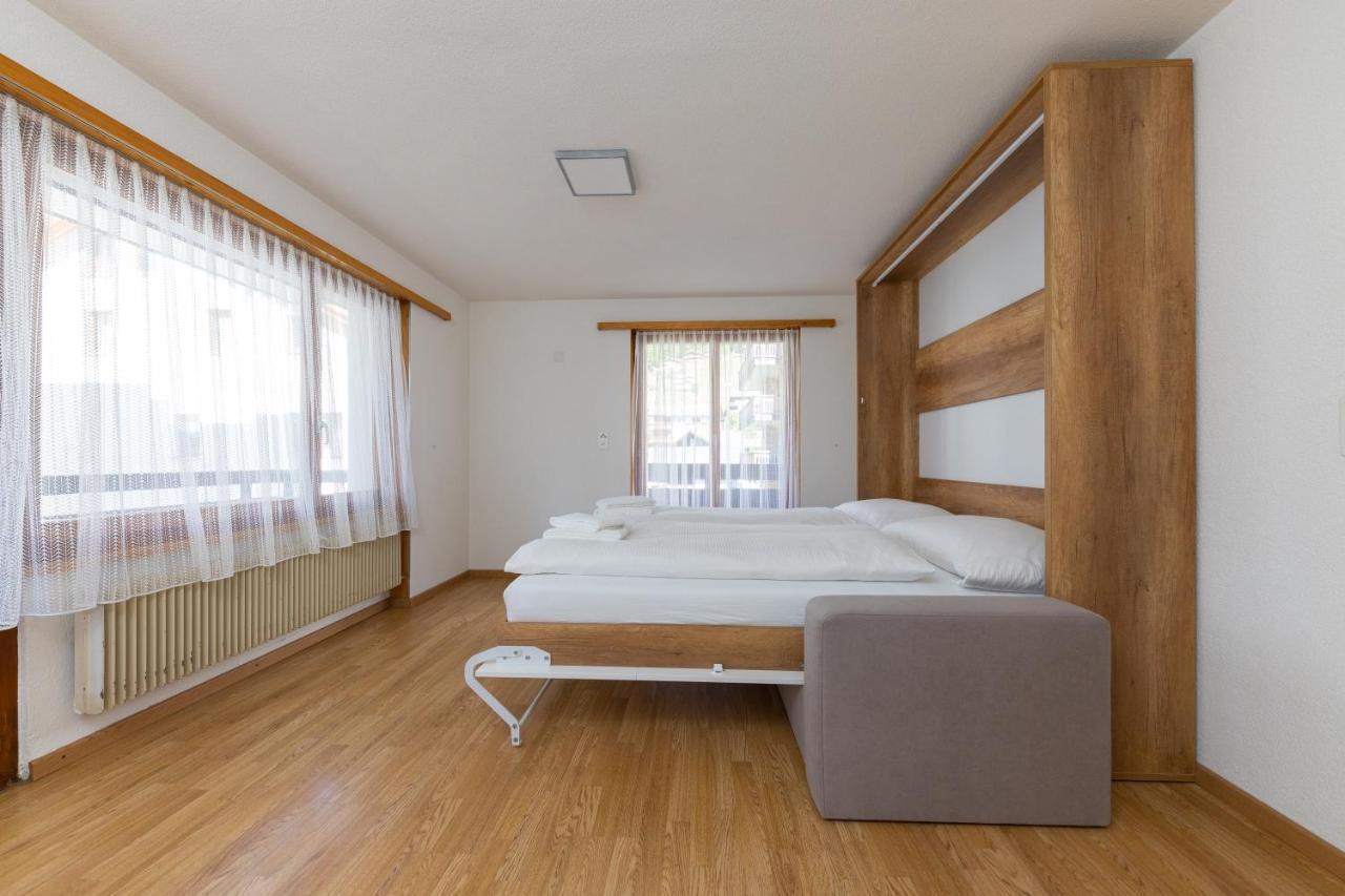 Apartmán Haus Slalom Saas Fee Exteriér fotografie