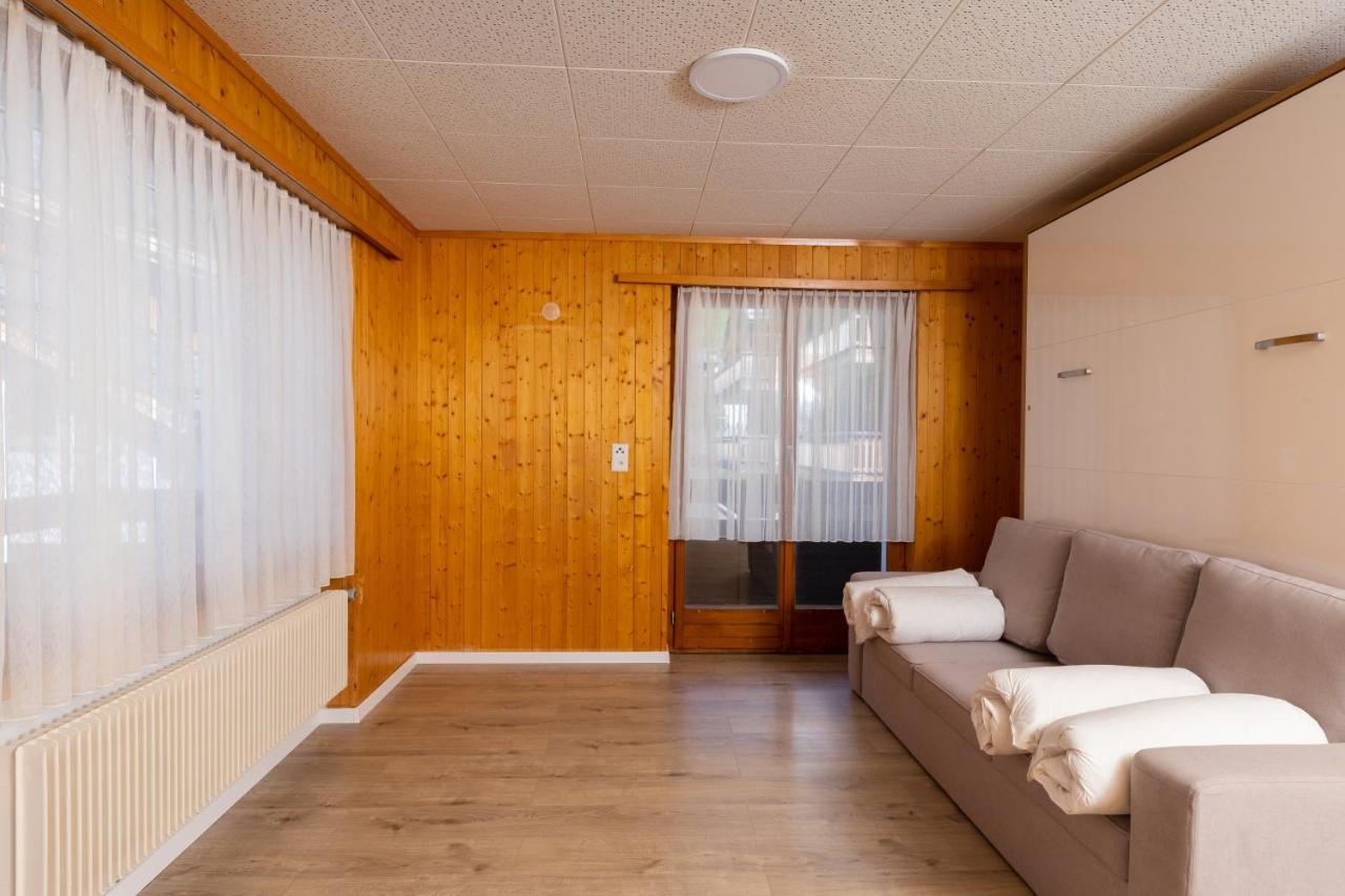 Apartmán Haus Slalom Saas Fee Exteriér fotografie