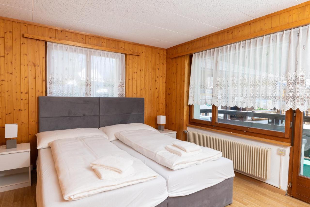 Apartmán Haus Slalom Saas Fee Exteriér fotografie