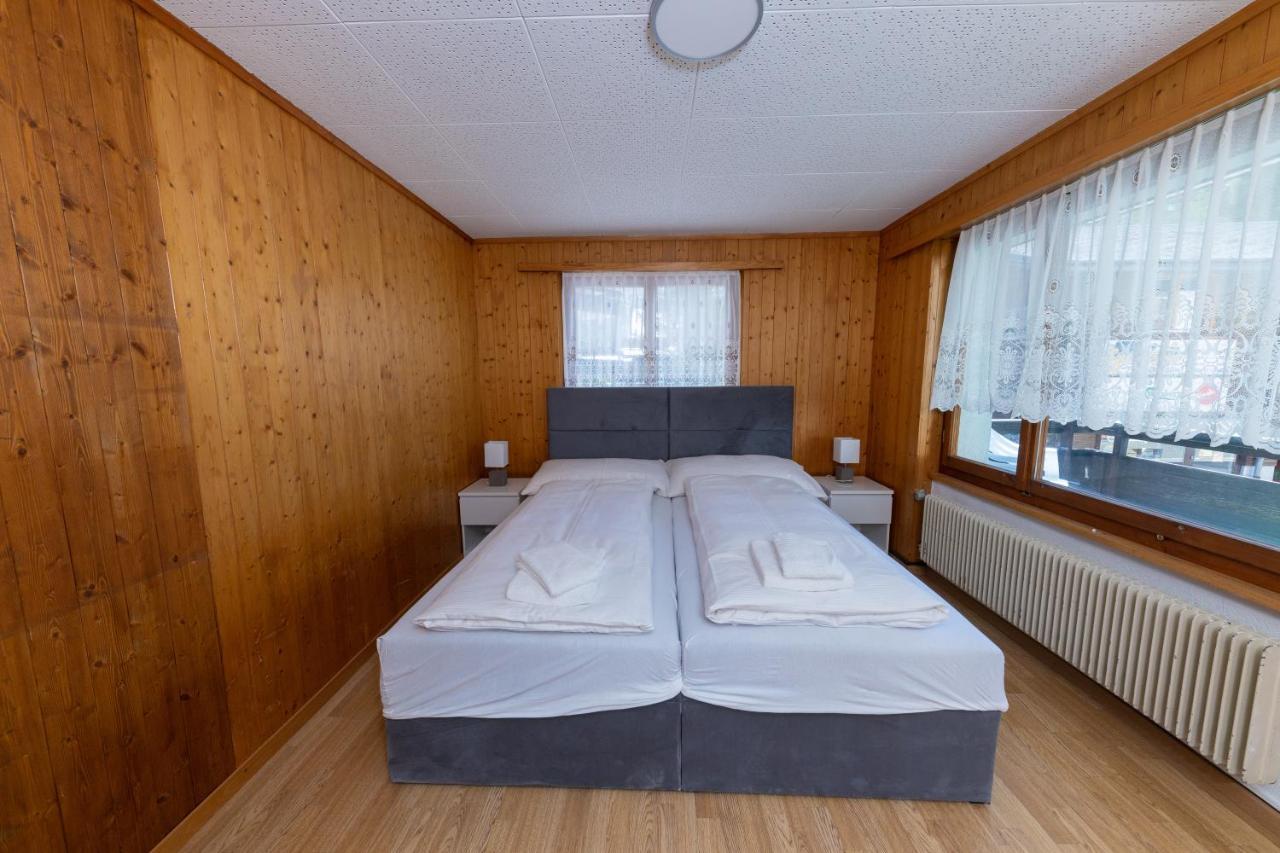 Apartmán Haus Slalom Saas Fee Exteriér fotografie