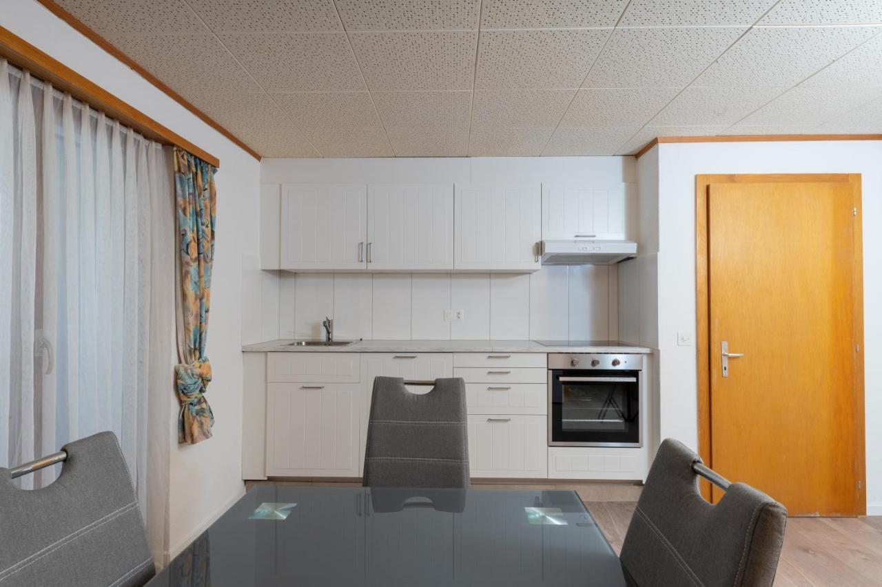 Apartmán Haus Slalom Saas Fee Exteriér fotografie