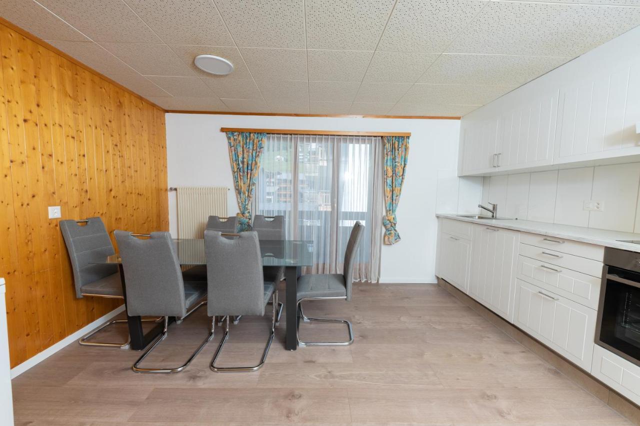 Apartmán Haus Slalom Saas Fee Exteriér fotografie