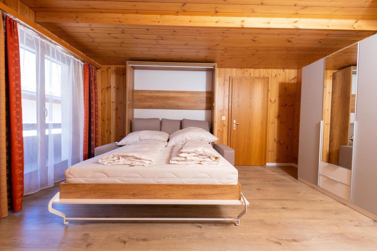 Apartmán Haus Slalom Saas Fee Exteriér fotografie