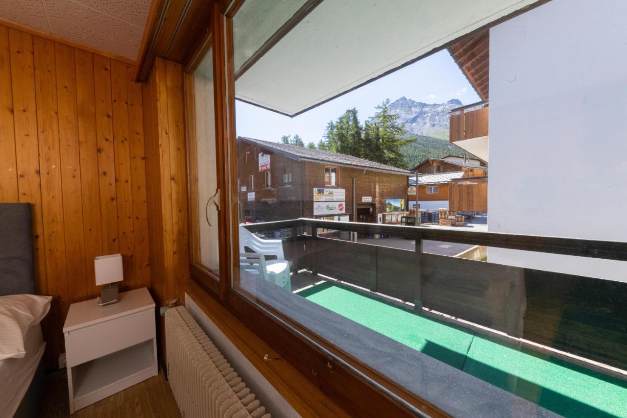 Apartmán Haus Slalom Saas Fee Exteriér fotografie