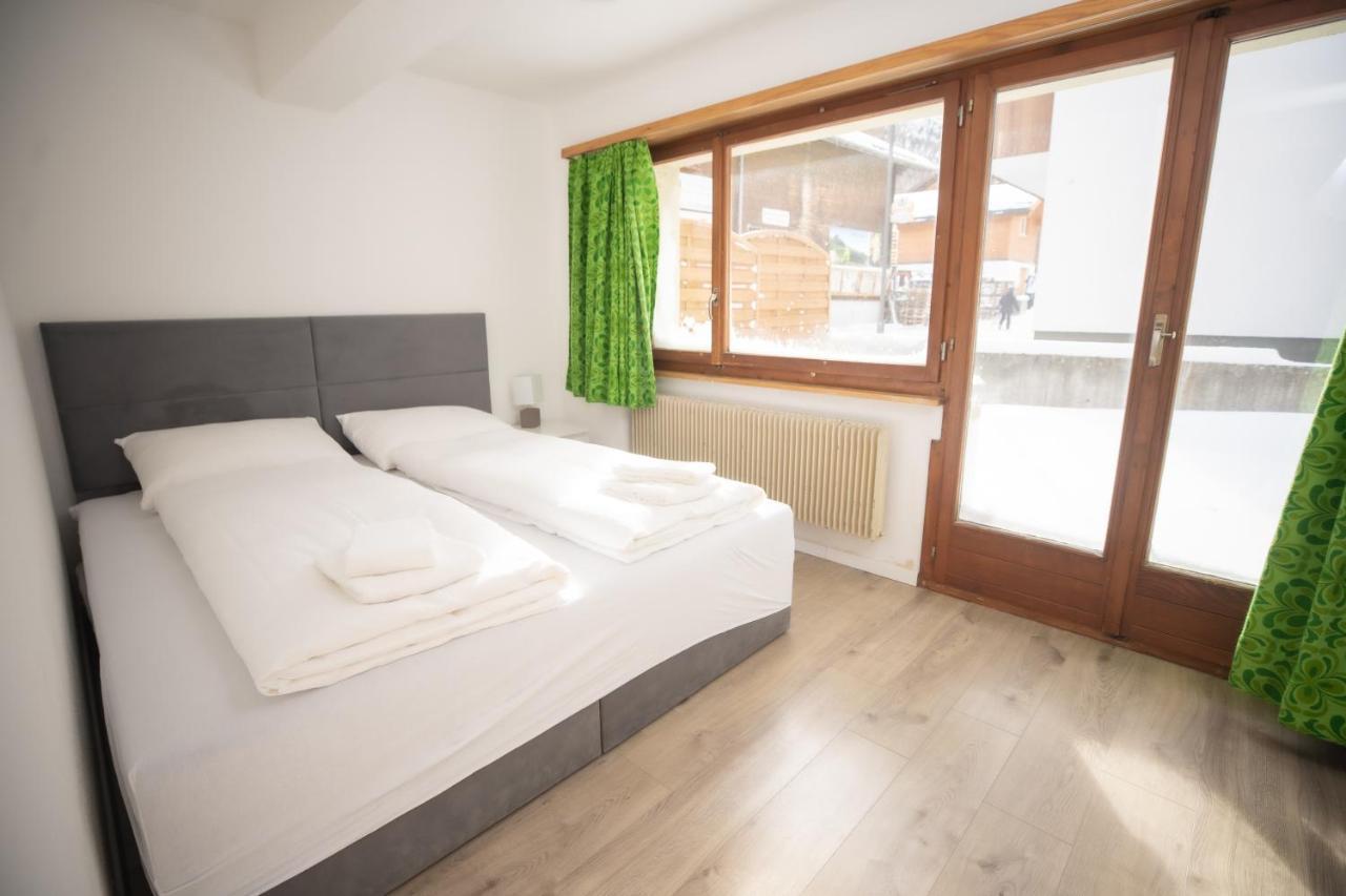 Apartmán Haus Slalom Saas Fee Exteriér fotografie