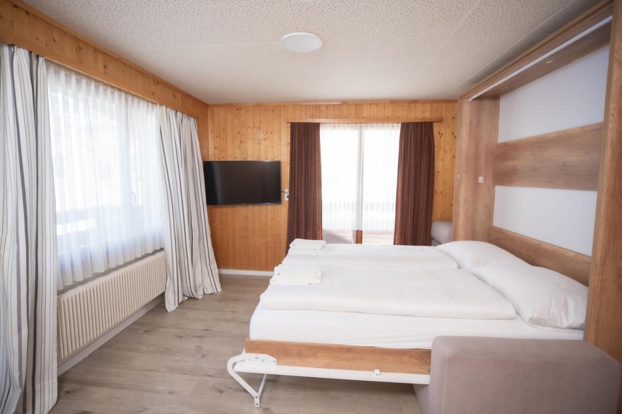 Apartmán Haus Slalom Saas Fee Exteriér fotografie