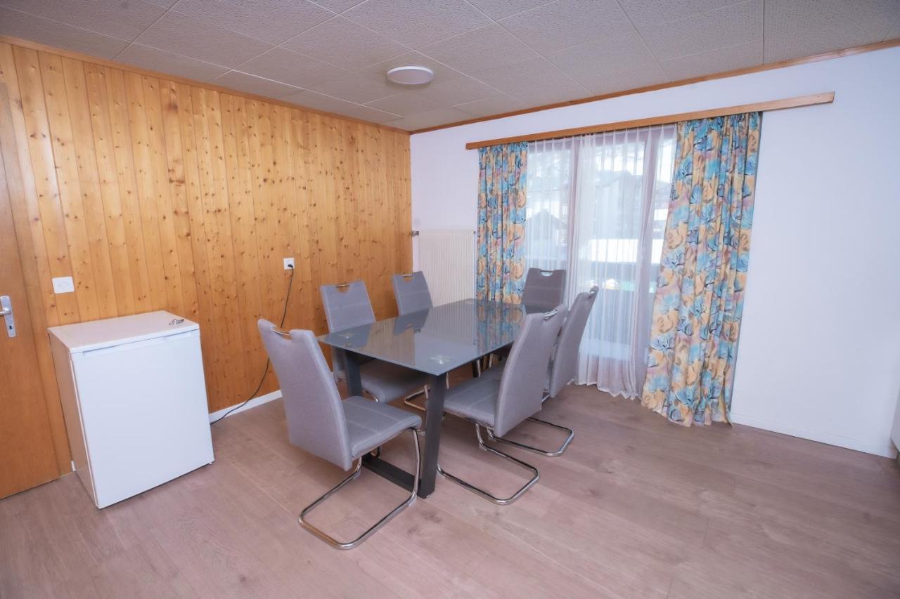 Apartmán Haus Slalom Saas Fee Exteriér fotografie