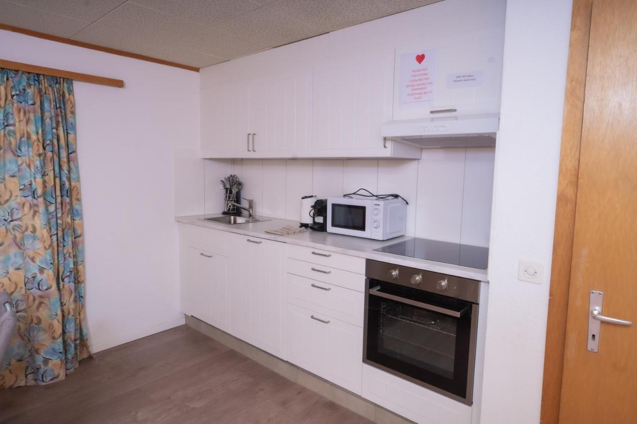 Apartmán Haus Slalom Saas Fee Exteriér fotografie