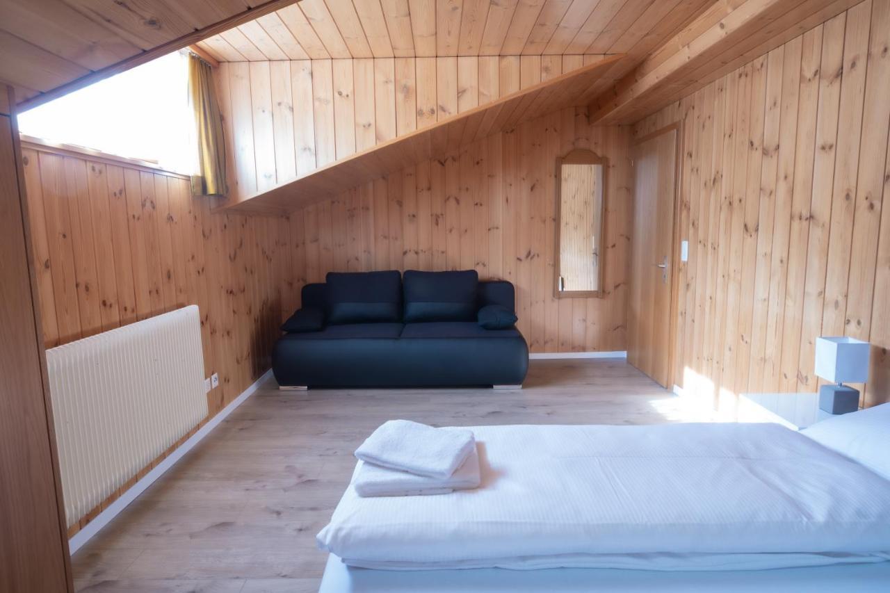 Apartmán Haus Slalom Saas Fee Exteriér fotografie