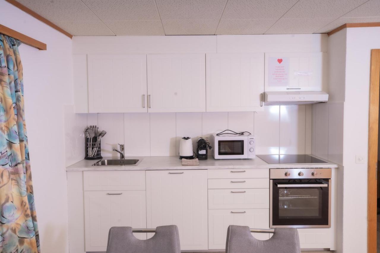 Apartmán Haus Slalom Saas Fee Exteriér fotografie