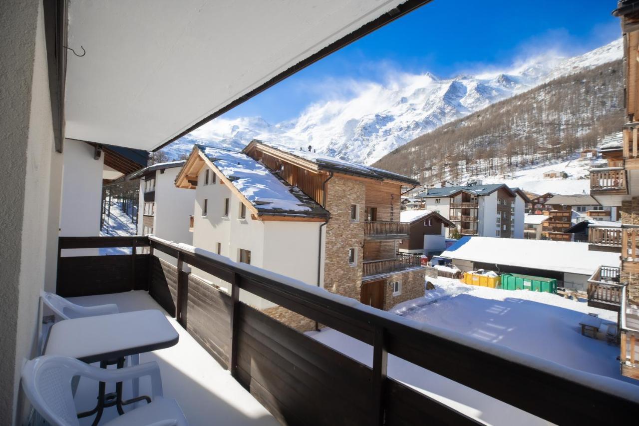 Apartmán Haus Slalom Saas Fee Exteriér fotografie