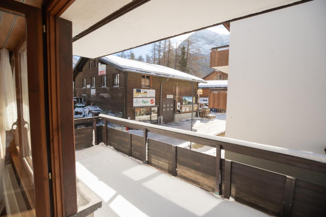Apartmán Haus Slalom Saas Fee Exteriér fotografie