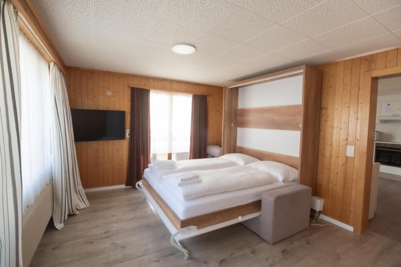 Apartmán Haus Slalom Saas Fee Exteriér fotografie