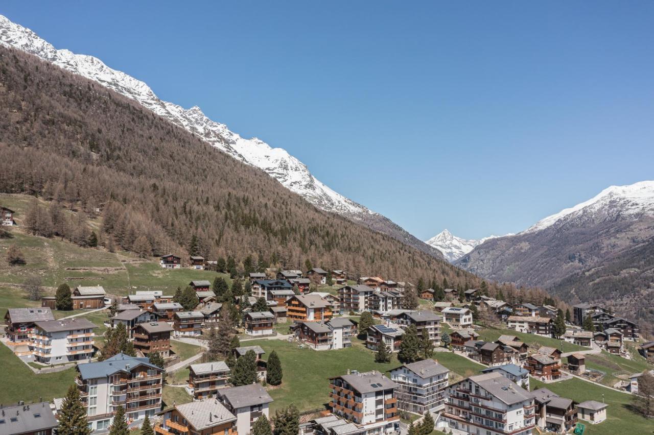 Apartmán Haus Slalom Saas Fee Exteriér fotografie