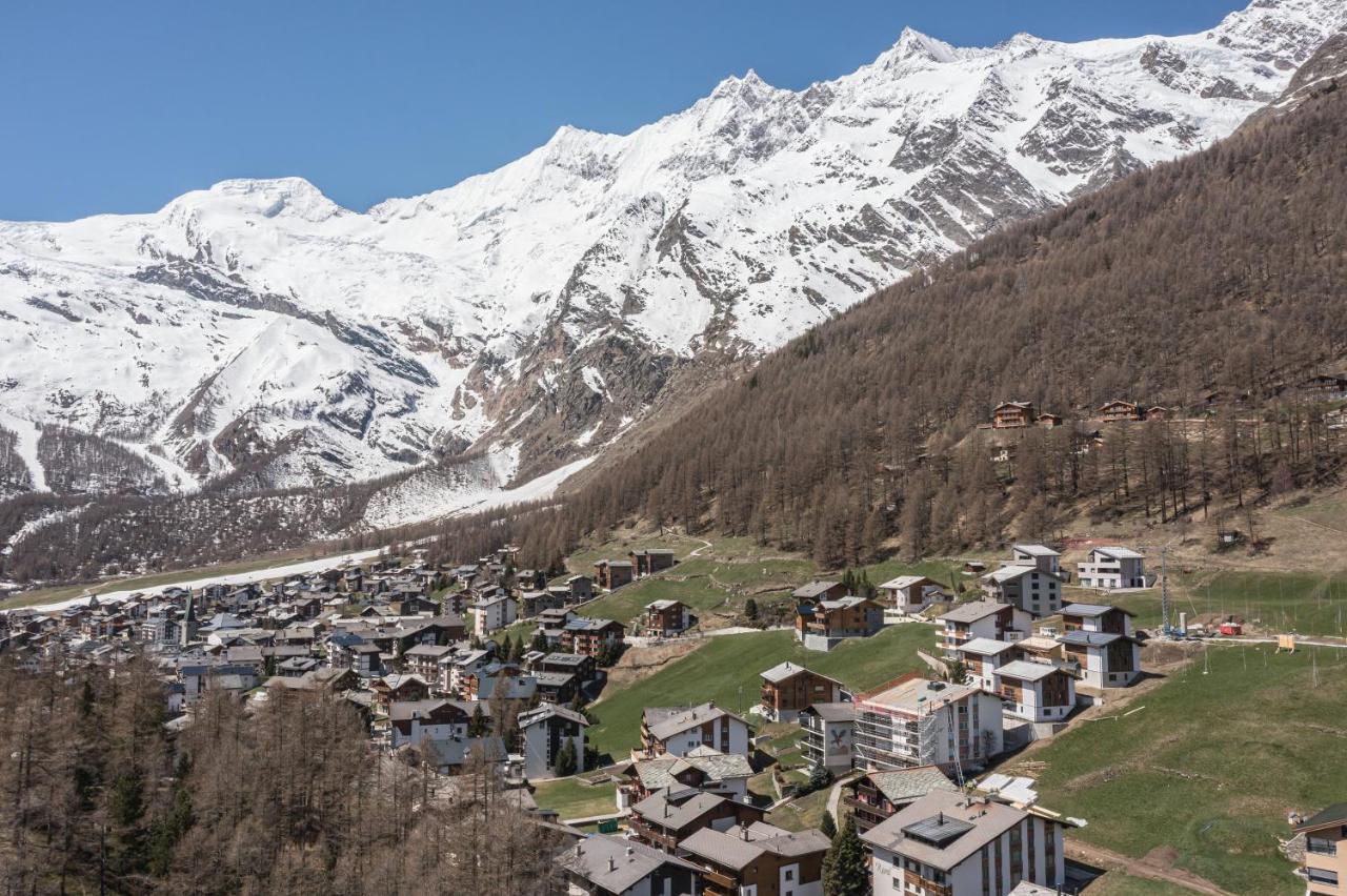 Apartmán Haus Slalom Saas Fee Exteriér fotografie